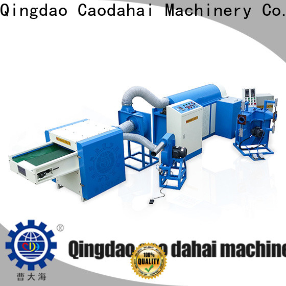 Caodahai approved fiber ball pillow filling machine inquire now for work shop