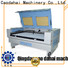 practical co2 laser cutting machine customized for soft toy