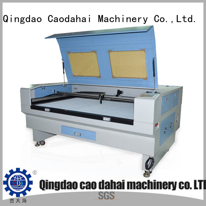 Caodahai fabric laser cutting machine customized for work shop