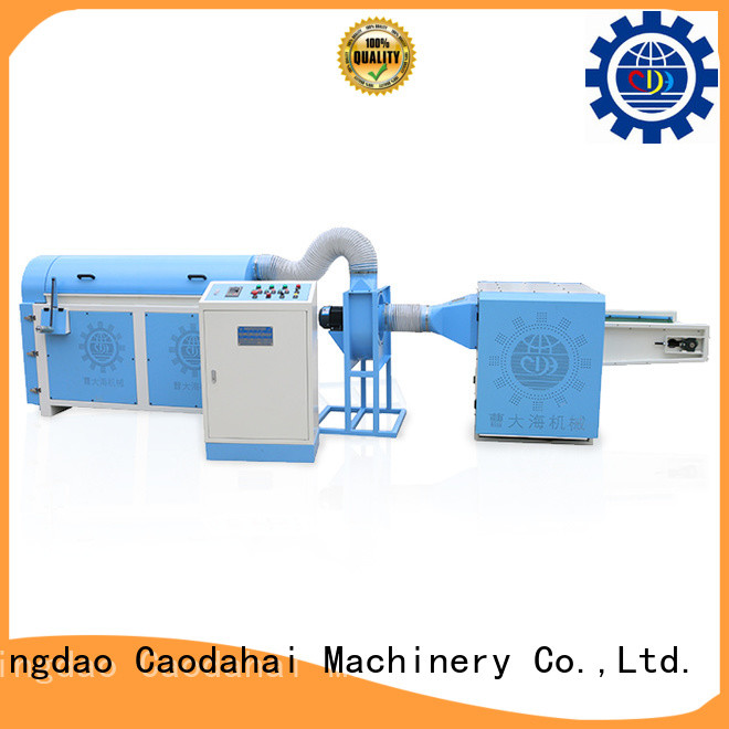 Caodahai top quality ball fiber stuffing machine factory for plant