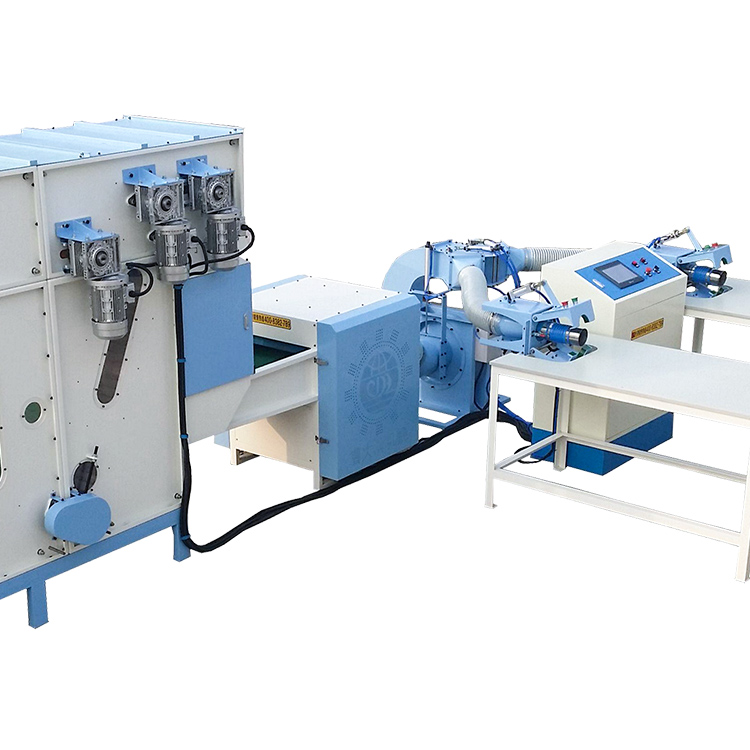 certificated automatic pillow filling machine personalized for work shop-1