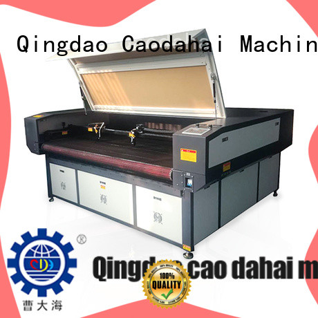 Caodahai reliable fabric laser cutting machine from China for soft toy