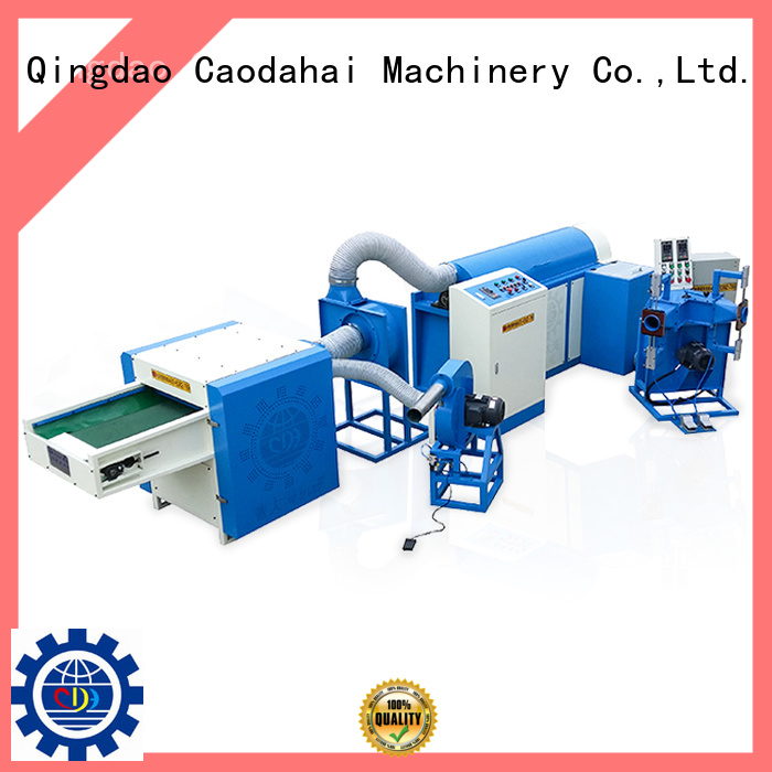 Caodahai ball fiber filling machine design for production line